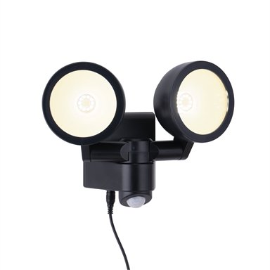 Arlec 330 Lumens LED Movement Activated Sensor Security Solar Light Waterproof - TheITmart
