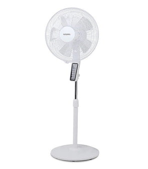 Goldair 40cm Whisper Quiet Pedestal Fan GCPF340 / 3 Speed Settings/ Timer/ Oscillation
