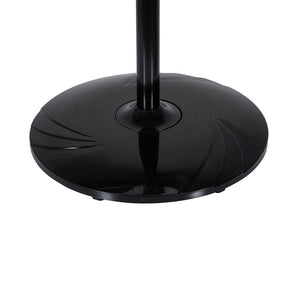 Anko 50cm Black Pedestal Fan - Remote Control with 3 Speed Settings
