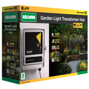Holman Warm White Garden Light Transformer Hub