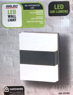 Arlec LED Wall Light 9W Integrated LED