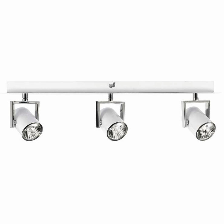 Brilliant White Nora 3 Light Spotlight / GU10 35W Max