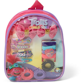 Trolls Kids Backpack Gift Set - Pink / Suitable for Ages 3+ Years