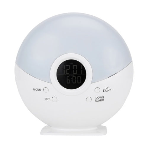 Anko Clock Radio with White Noise / FM Radio / Light Function TheITmart