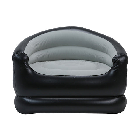 Inflatable Single Lounge Grey
