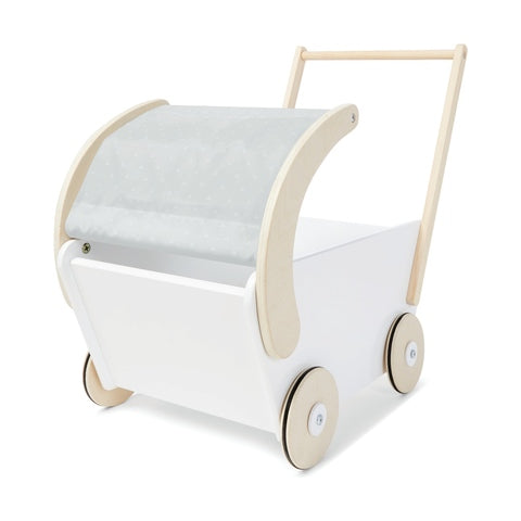 Anko Wooden Doll Pram Suitable for Ages 3+ Years