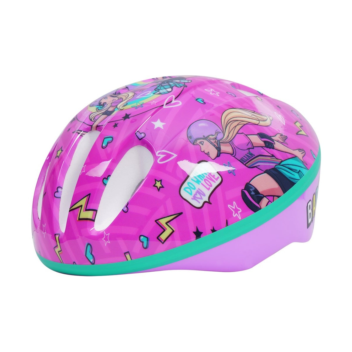 barbie bike helmet set Barbie Bicycle Helmet Suitable for Ages 5-7 years – TheITmart