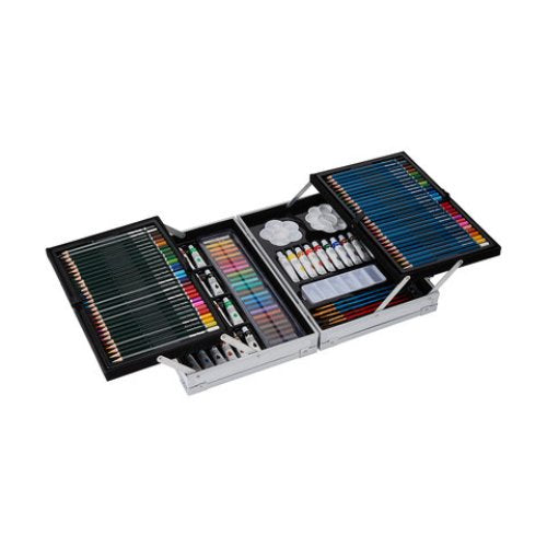 126 Piece All-Media Art Set with Aluminum Box