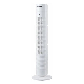 Click 80cm White Tower Fan with Remote / 3 Speed Settings
