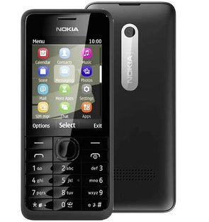 Nokia 301 BLACK Refurbished- A Grade Condition