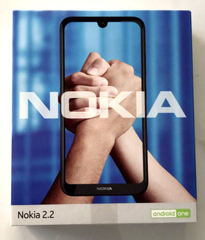 Nokia 2.2 Smart Mobile Phone Locked to Telstra - Black / Face Unlock