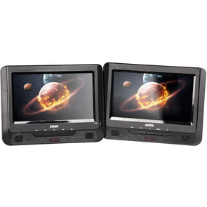 Laser 9" In-Car Dual DVD Player with Remote Control - DVD-PT9-DUALC