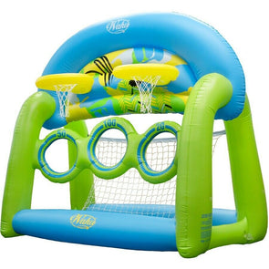 Wahu Skim 'n' Hoop/2 Basketball Water Polo/Pool Football/Soccer or Skim Ball - TheITmart