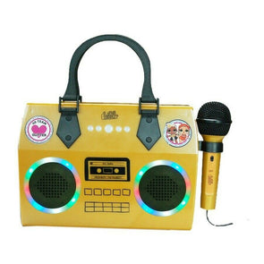 LOL Surprise MP3 Bluetooth Karaoke Flashing Lights Microphone - TheITmart