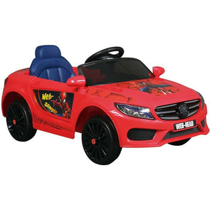 Spider-Man 6V Electric Car Ride-On/MP3 Player/Safety belt/4 KPH Single Speed - TheITmart