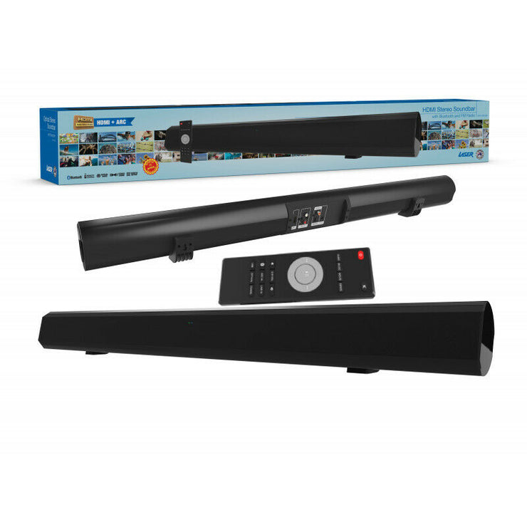 Tv Soundbar SPK-SB166 HDMI Audio Soundbar with Optical Bluetooth USB Line in - TheITmart