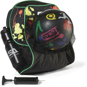 Super Action Back To School Soccer Ball Kids Kit/Backpack/Ball Pump/Drink Bottle - TheITmart