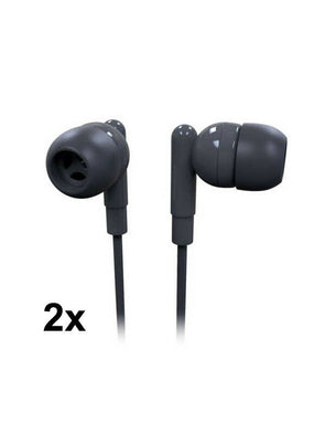 2 x Laser Earbud Headphone/Silicon ear bud/ 3.5mm for iPhone/iPod/Android - TheITmart