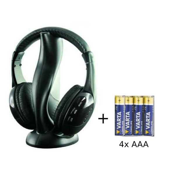 Liquid Wireless TV Headphones/35m RF Transmission For TV/Hi Fi/PC FM Modulation - TheITmart