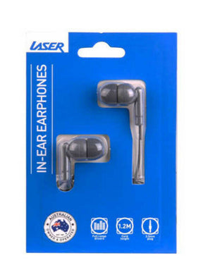 2 x Laser Earbud Headphone/Silicon ear bud/ 3.5mm for iPhone/iPod/Android - TheITmart