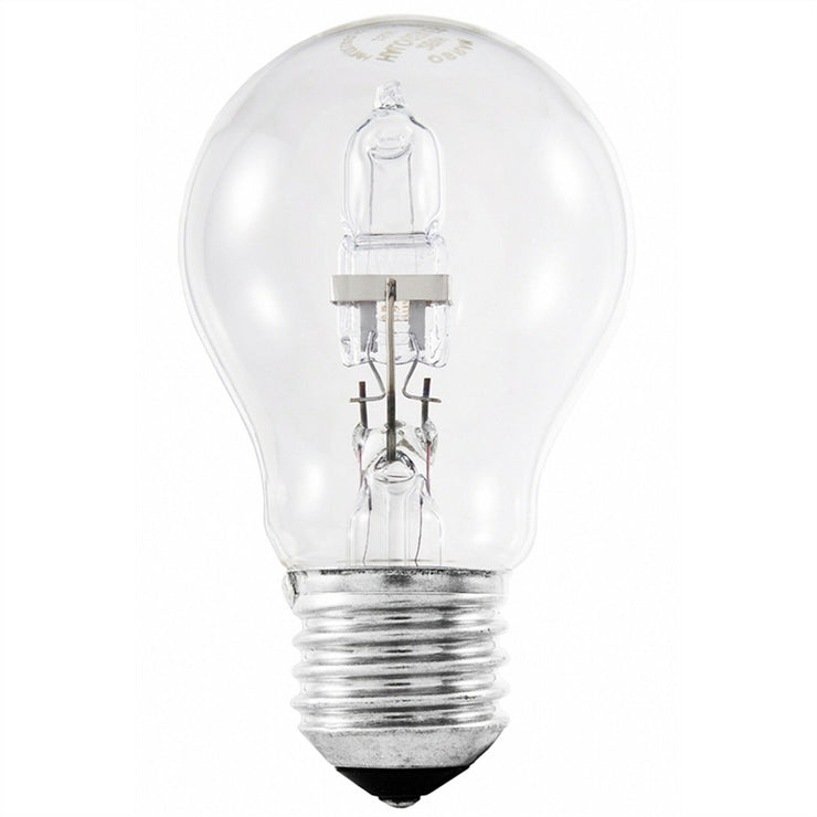 Osram 77W Halogen Clear Classic A Shape ES/E27 Globe/2000h/1320 Lumen - TheITmart