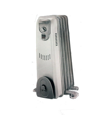 Mistral 7 Fin 1500w Oil Column Heater 3 Heat Settings Thermostat - TheITmart
