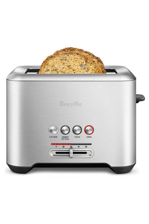 BREVILLE BTA720 The Lift & Look Pro 2 Slice Toaster/Extra Long Slots/LED Indicat - TheITmart