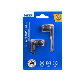 2 Pack Laser Earbud Headphone/Silicon bud/3.5mm with Mic for iPhone/iPod/Android - TheITmart