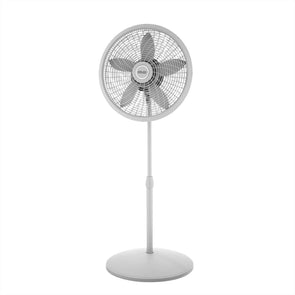 Arlec 45cm White Pedestal Fan/ 85W 100% Copper/3 Speed