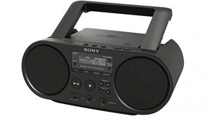 Sony ZS-PS50 Portable CD Player/AM FM Radio/LCD Display Auto Scan - Black - TheITmart