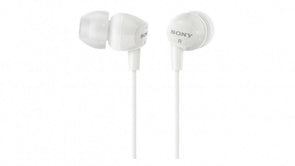 Sony Entry In-Ear Headphones/Powerful Bass/Y-type/Silicone Rubber Earbuds 3.5mm - TheITmart