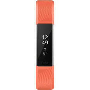 Fitbit Alta Activity Tracker Special Edition Track Steps/Distance/ Large Coral - TheITmart