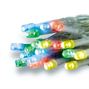 Lectro Battery Operated LED Bud Lights - 50 Pack - Warm White/ Multi-colour LED - TheITmart
