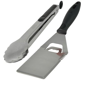 BBQ Buddy Spatula And Tong BBQ Set / Stainless Steel