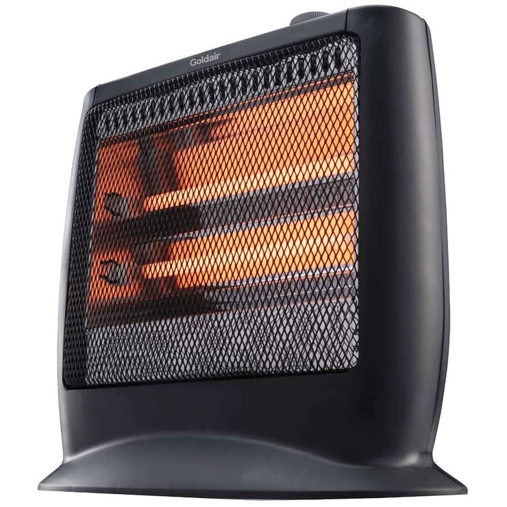 Goldair 800W Black Radiant Heater - GSIR220
