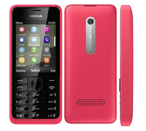 Nokia 301 RED Refurbished- A Grade Condition