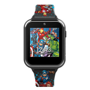 Avengers Smart Watch Black / with Fitness Tracker/ Officially Licensed /USB Cable