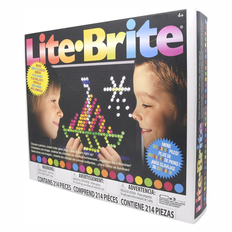 Lite-Brite Creativity Toy - Includes 214 pieces / Suitable for Ages 4+ Years