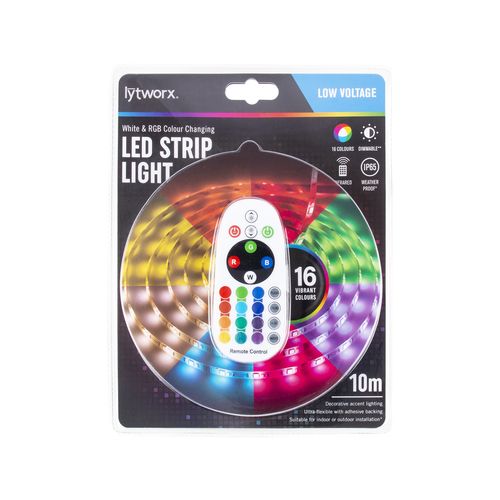 Lytworx 10m RGB And White LED Strip Light