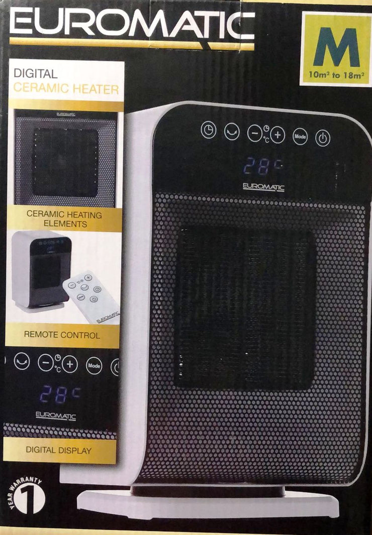 Euromatic Digital Ceramic Heater