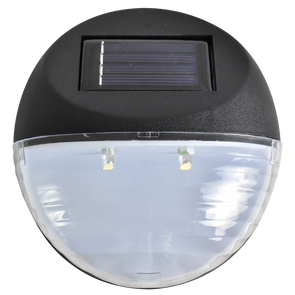 Click Taurus Solar LED Wall Light -Black /Waterproof and Weather Resistant