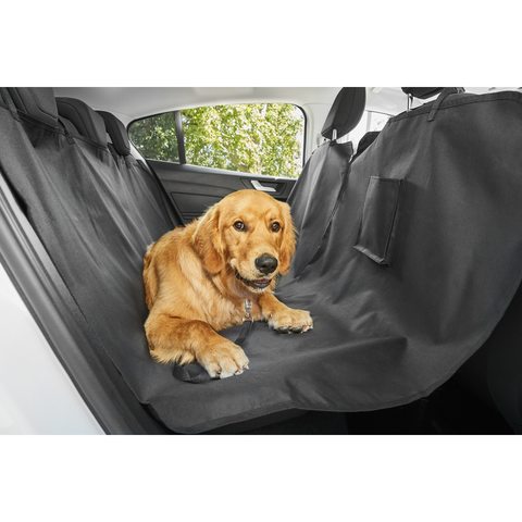Anko Pet Back Seat Hammock - Black