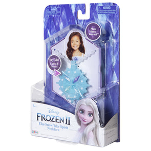 Disney Frozen II Elsa Snowflake Spirit Necklace