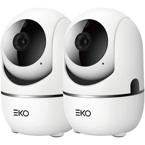 EKO 2 Pack Indoor WiFi 1080P Security Camera /1920 x 1080 Full HD resolution