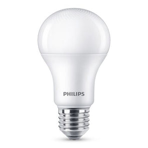 Philips 12W 1360lm A60 Cool Daylight A Shape LED ES Globe - 2 Pack