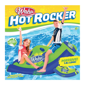 Wahu 1.8m Long Inflatable Hot Rocker / Suitable for Ages 6+ Years
