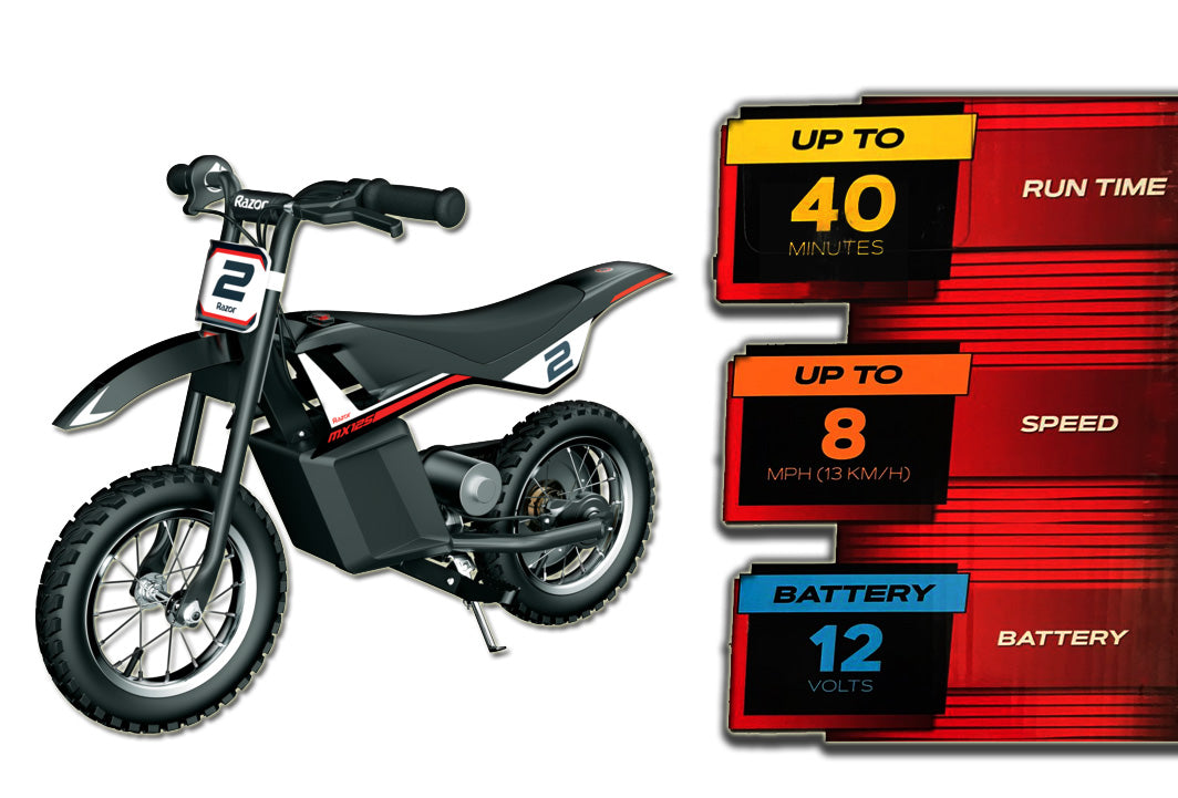 Mx 125 Razor Dirt Bike 12v Mx 125 Razor Pocket Dirt Bike Razor