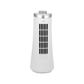 Click 30cm White Tabletop Tower Fan