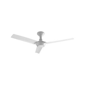 Arlec 120cm 3 Blade Ceiling Fan/30W/4m Corded DIY Fan/Hang Hook Mounting - White - TheITmart