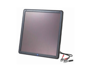 Plugz Solar 7.5W Solar Panel Battery Trickle Charger 12v Battery Charger - TheITmart